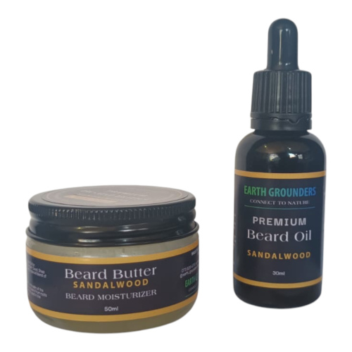 Sandalwood Beard Duo - Oil and Butter