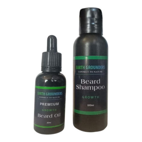 Peppermint and Rosemary Beard Duo - Oil and Shampoo