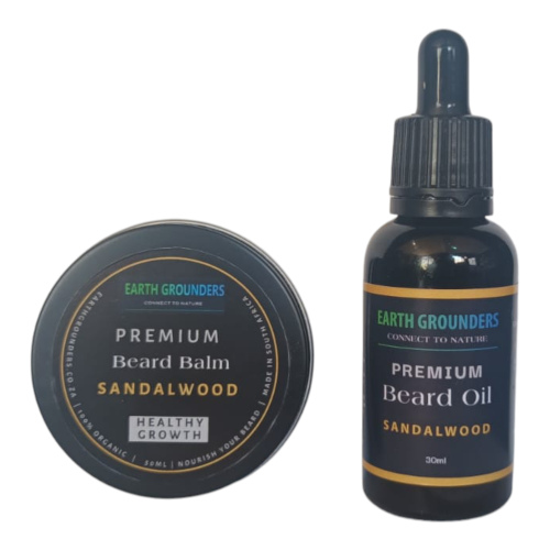 Sandalwood Beard Duo - Oil and Balm